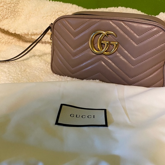 Gucci Marmont Small Dusty Rose - Picture 3 of 14